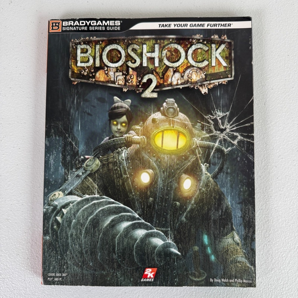 BioShock 2 Official Strategy Guide BradyGames Signature Series Xbox 360 PS3 PC